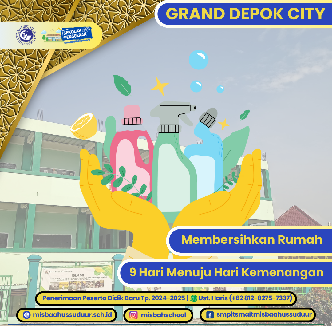 Menyambut Fitri dengan Rumah Bersih